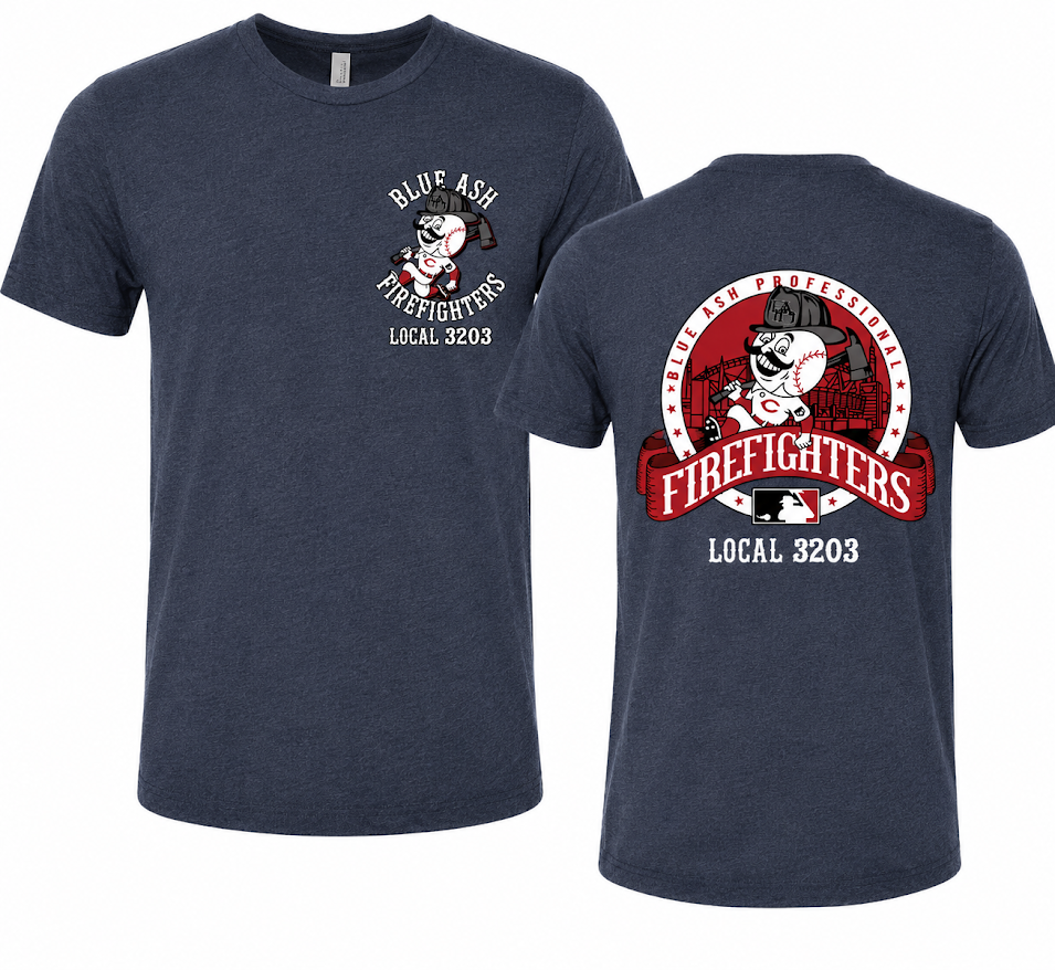 Blue Ash Fire Baseball Logo