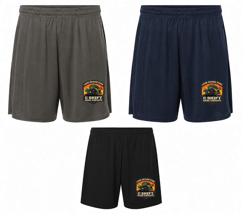 Lake Ozark Fire C-shift Men's Pro-Lock Performance 7" Shorts with Pockets