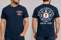 Blue Ash Fire IAFF Logo T-Shirt | Firefighter Apparel