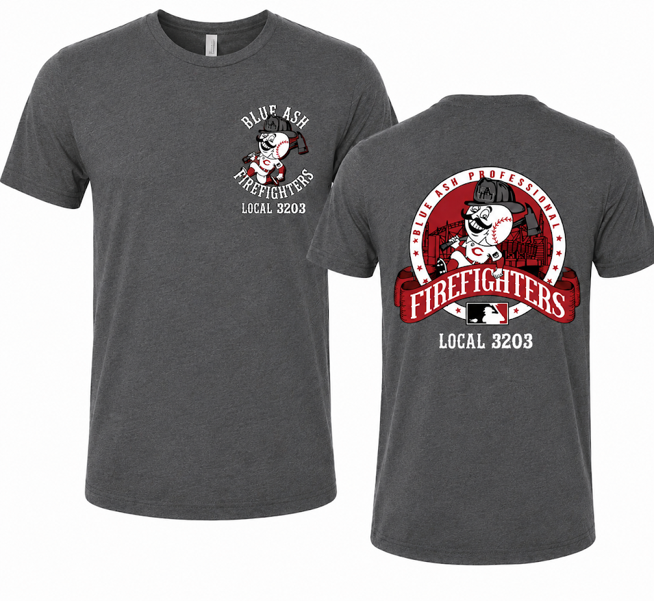 Blue Ash Fire Baseball Logo