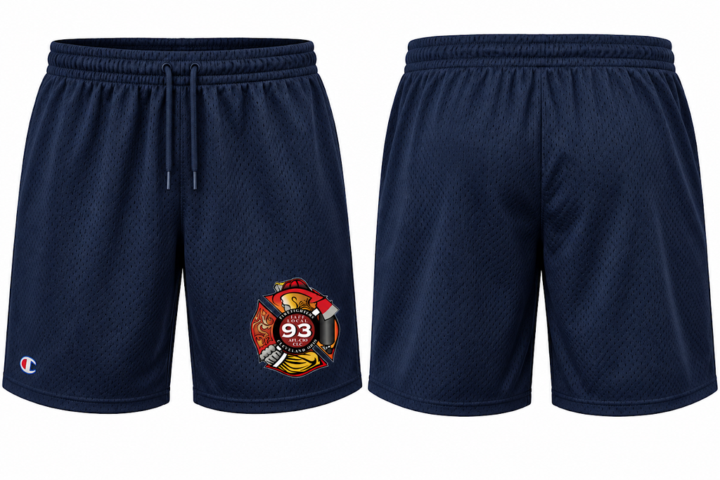 Local 93 9 inch mesh champion shorts