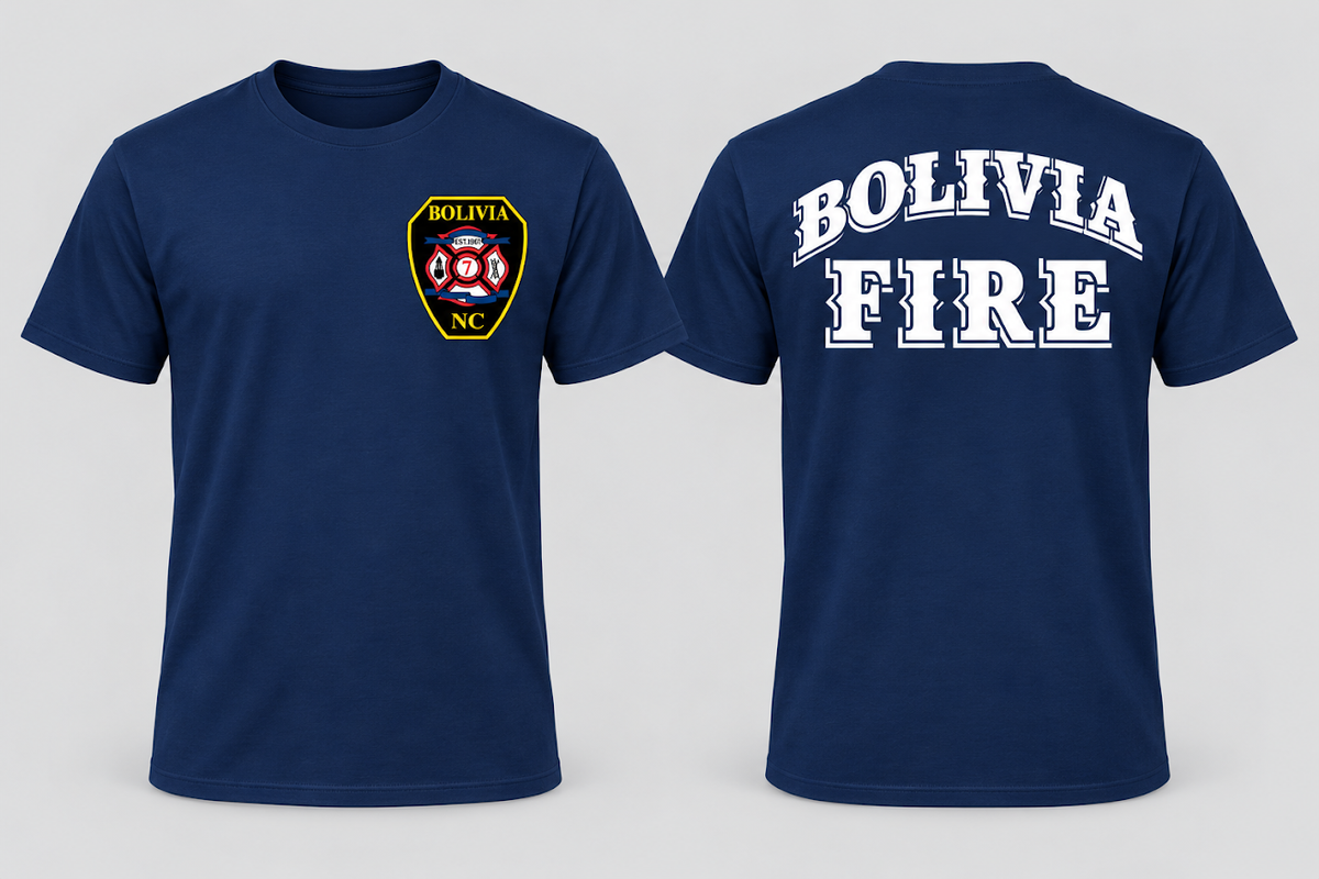 Bolivia Fire Department SS Shirt