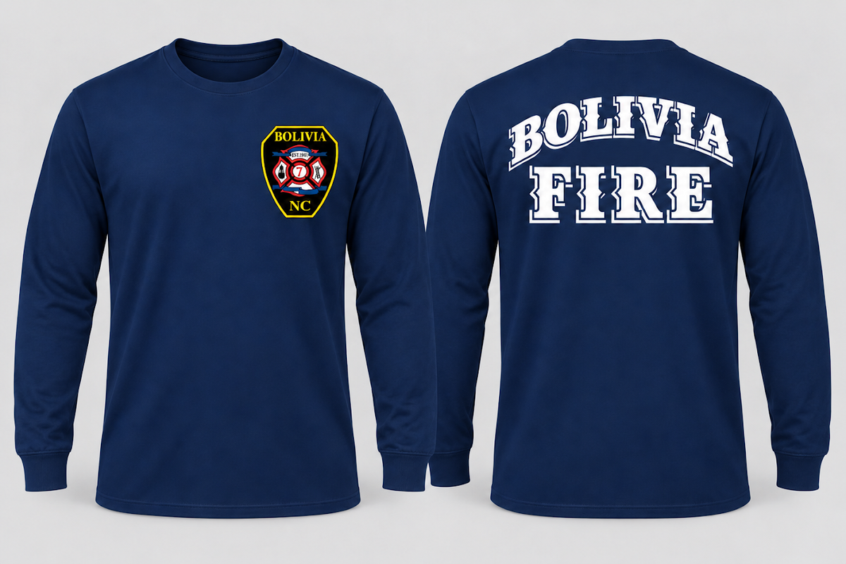 Bolivia Fire Department LS Shirt