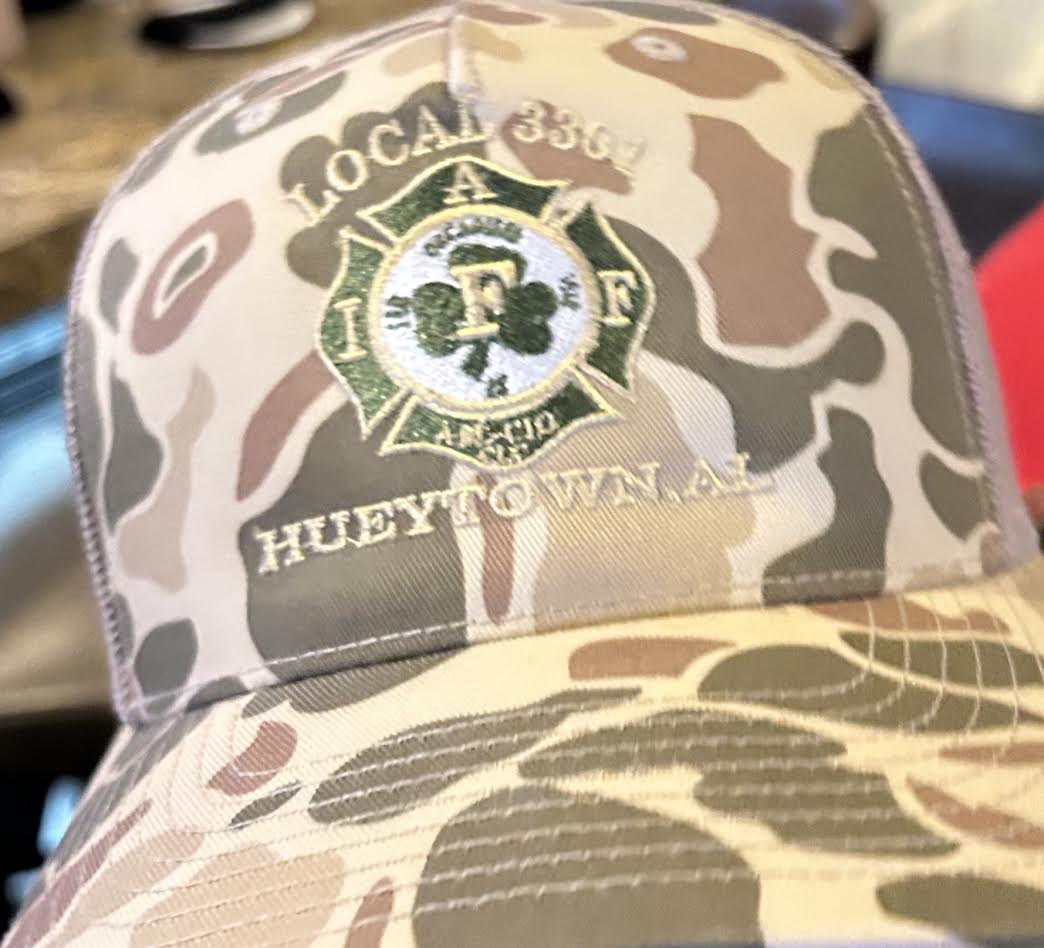 union 3301 camo hat