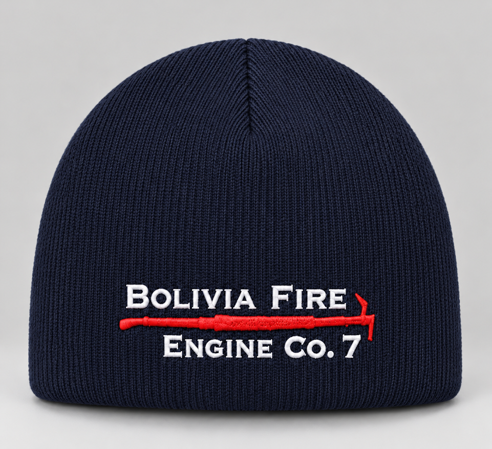 Bolivia Fire Department Beanies