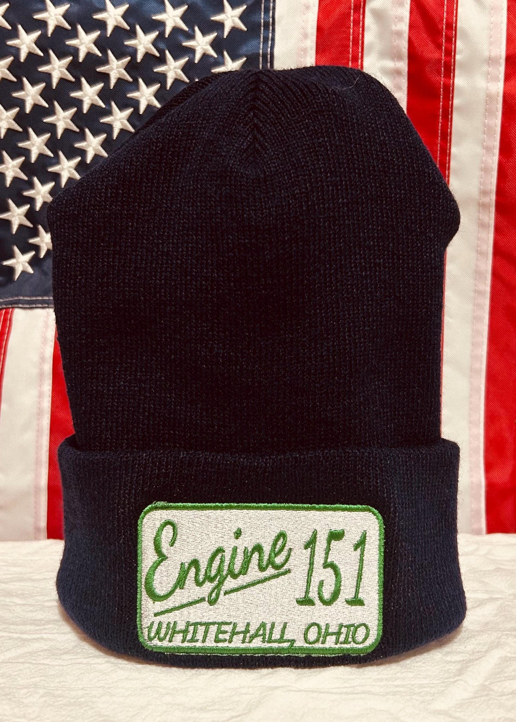 Custom Embroidered Firefighter Beanie