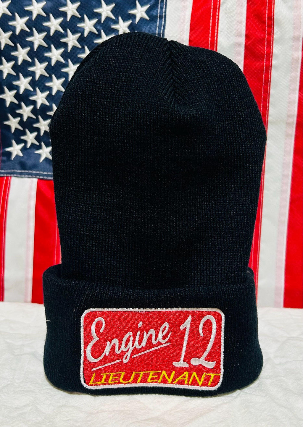 Custom Embroidered Firefighter Beanie
