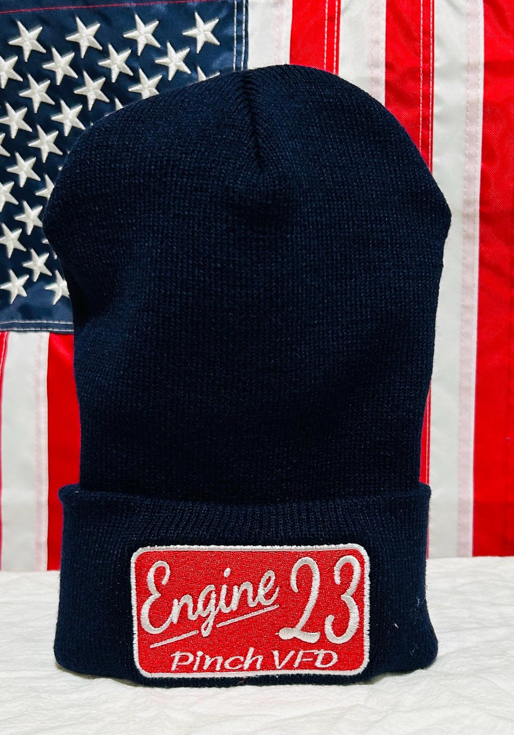 Custom Embroidered Firefighter Beanie