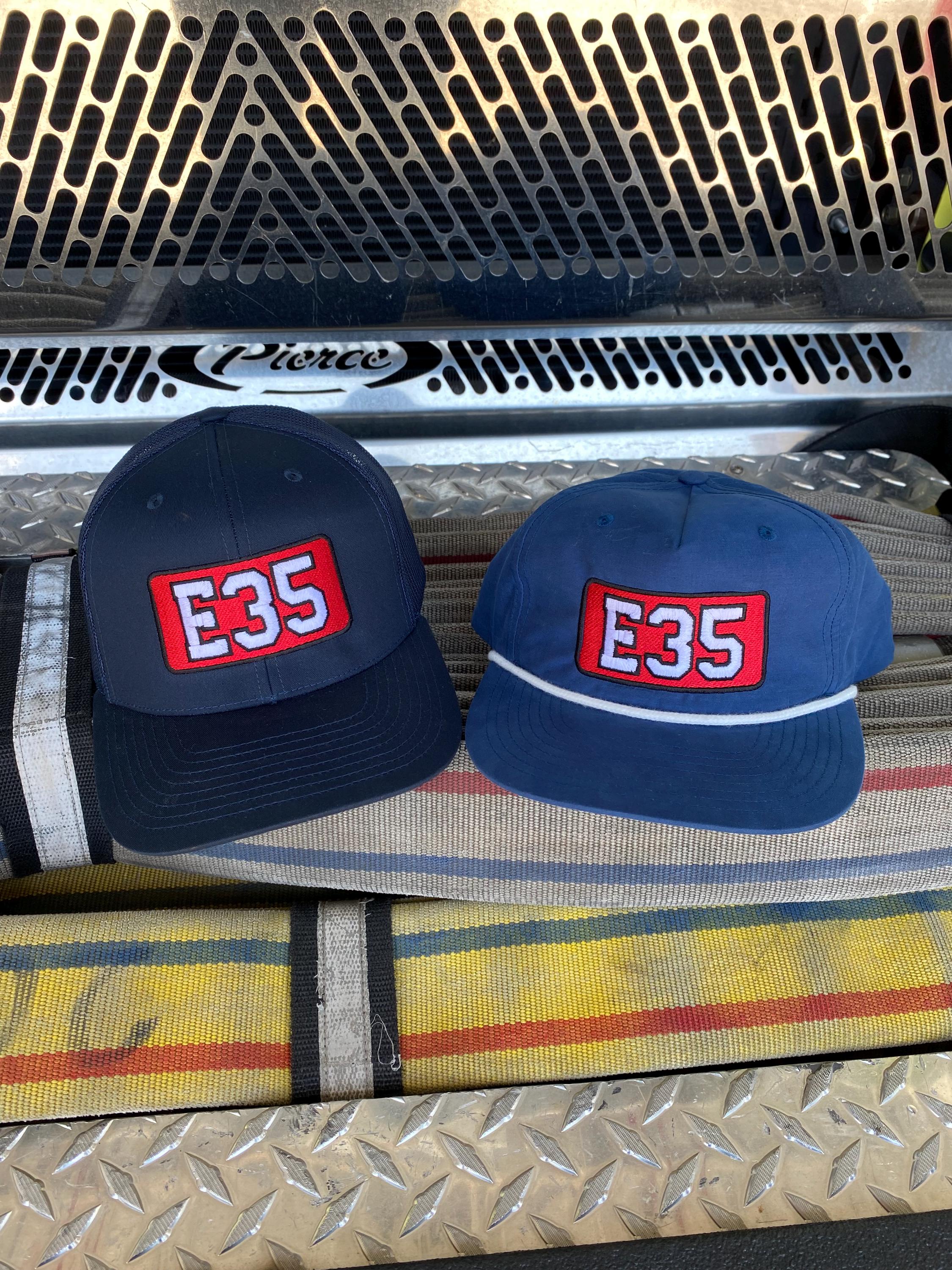 Custom Firefighter Hat: Passport Design