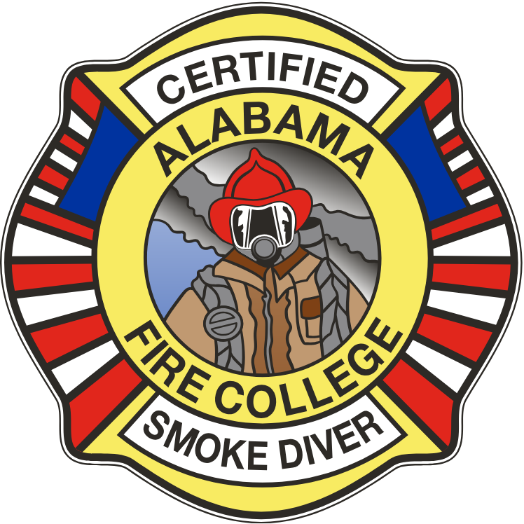 AL. Smoke Diver Logo Sticker