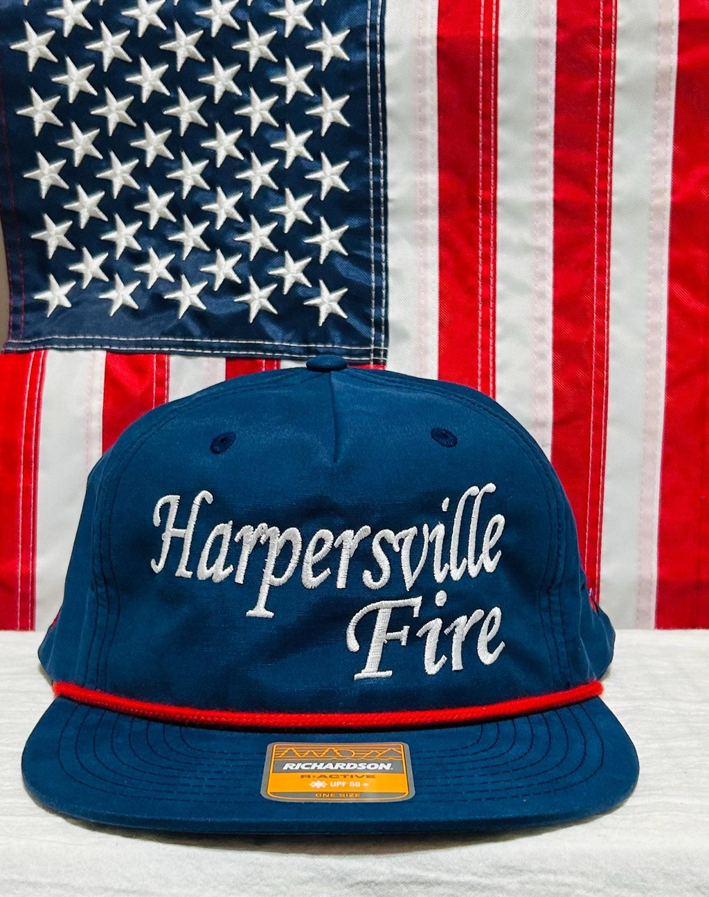 Custom Embroidered Firefighter Hat: Personalized Fire Department